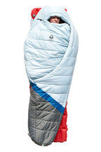 Sierra Designs Women's Night Cap 20°F (-7°C) Synthetic Sleeping Bag - Regular - Ice Blue