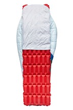 Sierra Designs Women's Night Cap 20°F (-7°C) Synthetic Sleeping Bag - Regular - Ice Blue