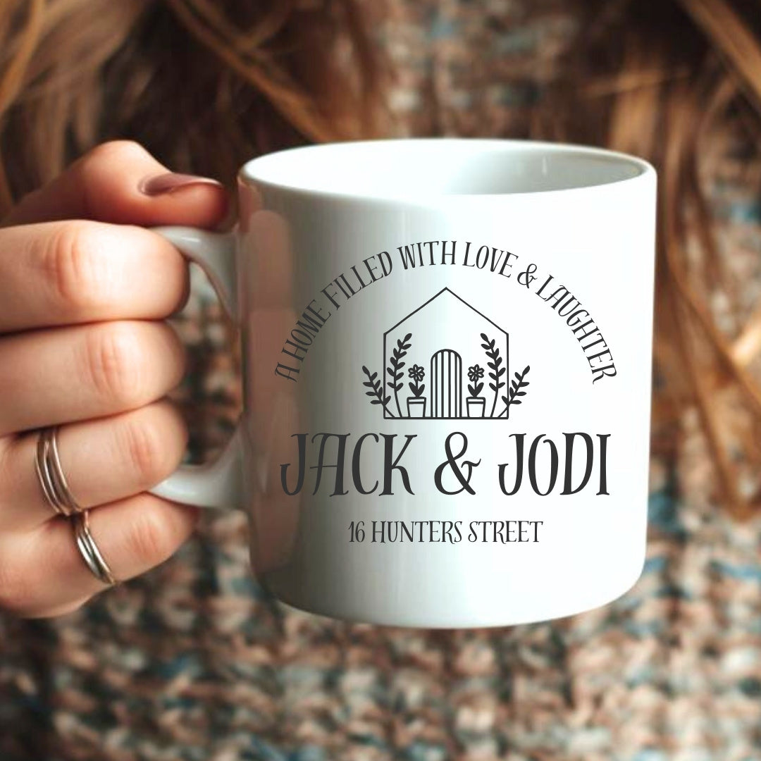 Personalised New Home Mug Gift Set