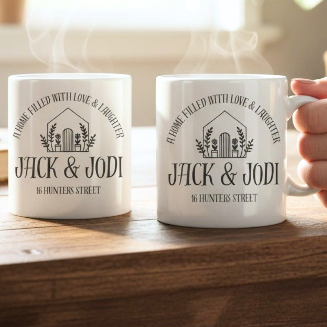 Personalised New Home Mug Gift Set