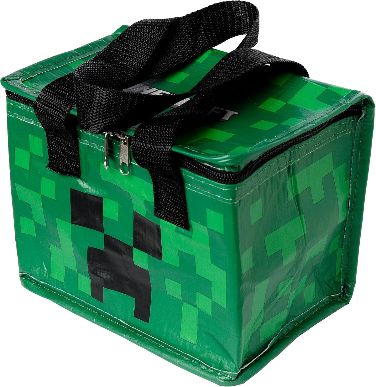 Minecraft Creeper Insulated Lunch Bag – Recycled RPET