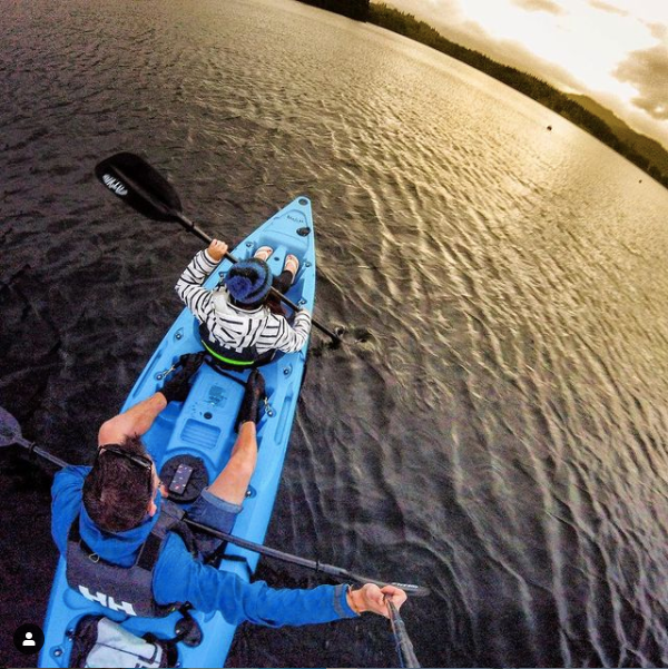 Mahee Tandem Kayak – Blue Complete Package
