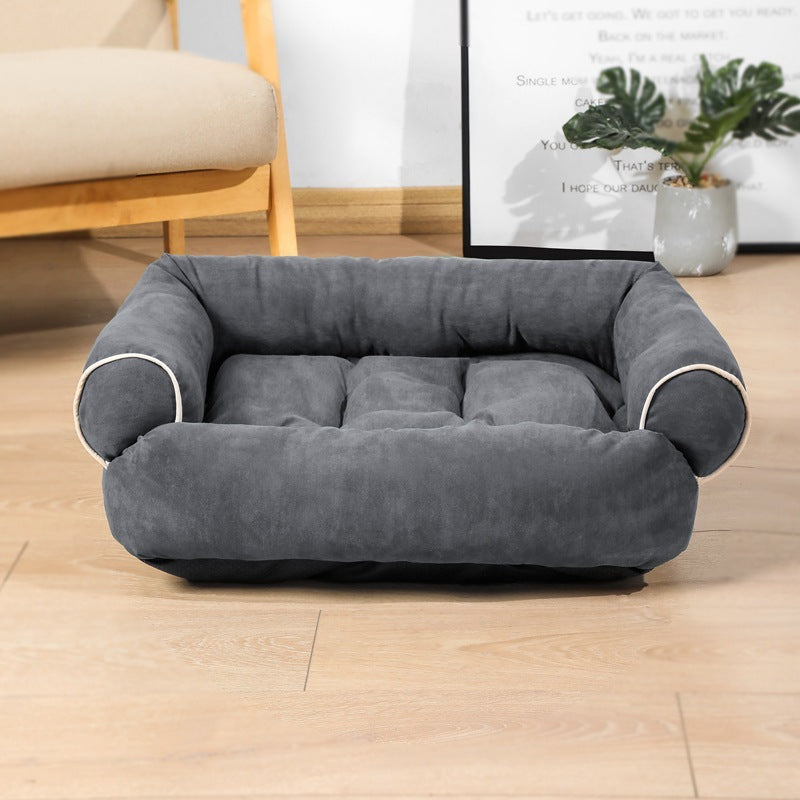 Plush Dog Sofa Bed – 9 Colours, Sizes S–5XL