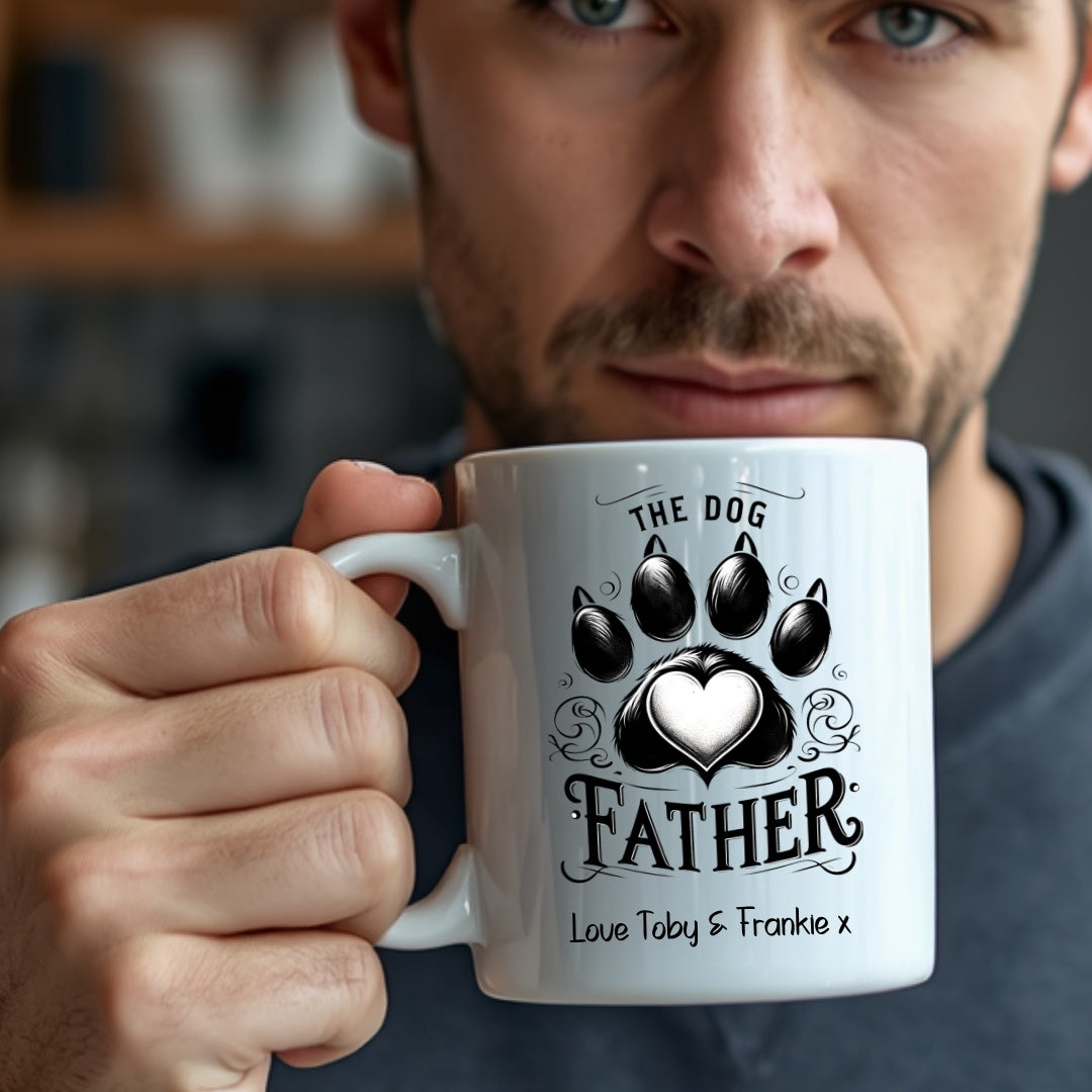 Personalised Dog Father Mug