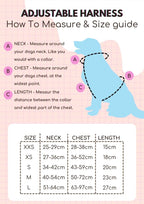 PupClub Adjustable Dog Harness – Peachy Hearts