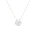 Art Deco Sterling Silver Chain Necklace