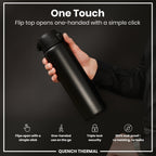 ION8 920ml Insulated Water Bottle – Black
