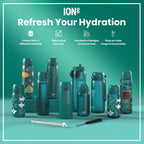 ION8 Recyclon 1L Water Bottle – Aqua