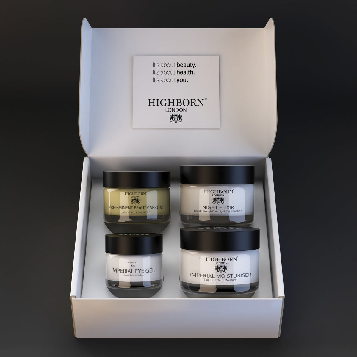 Highborn London Four Phase Day & Night Skincare Set – product image 1