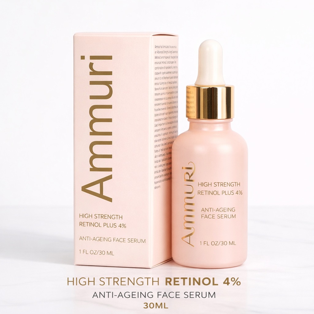 High Strength Retinol 4% Face Serum – 30ml