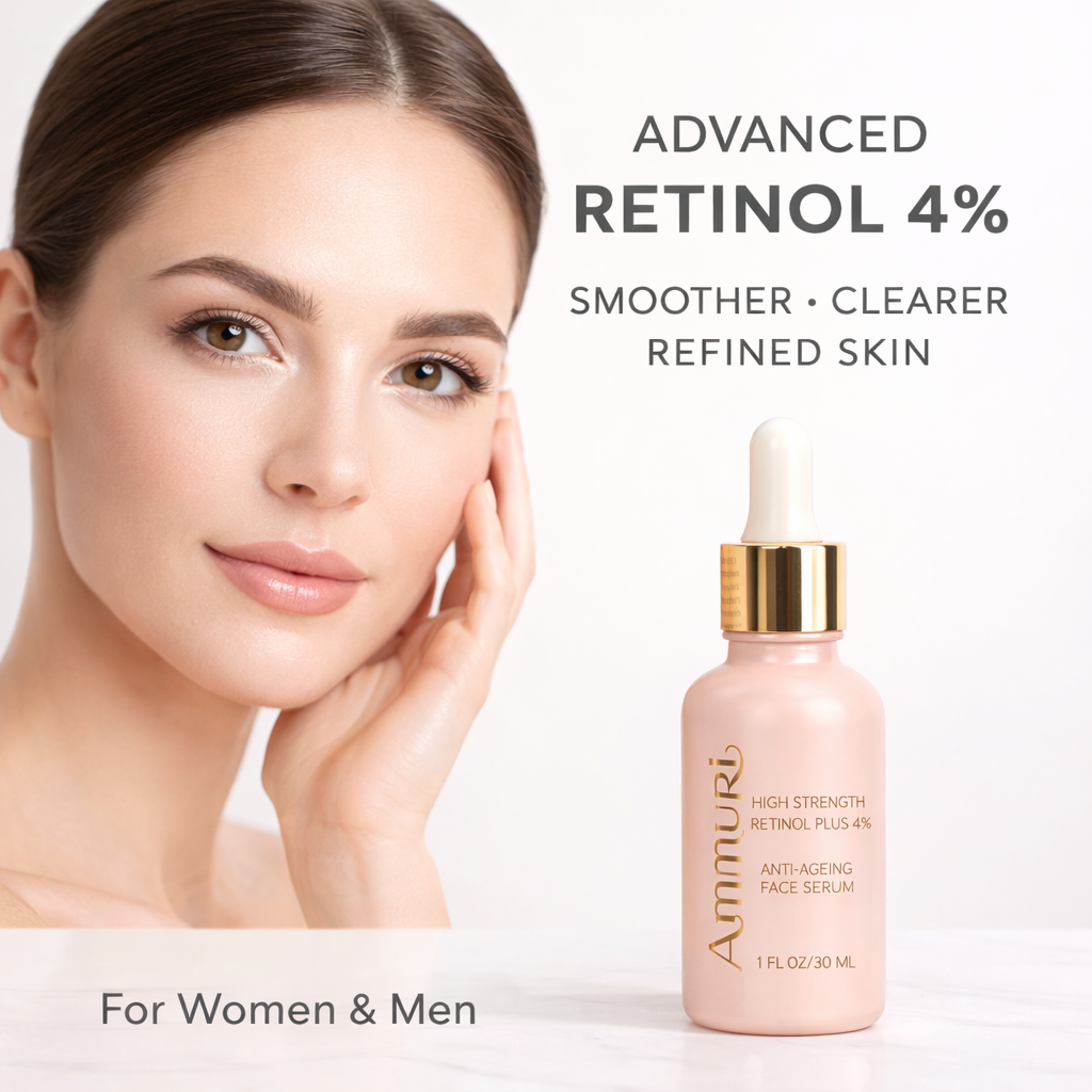 High Strength Retinol 4% Face Serum – 30ml