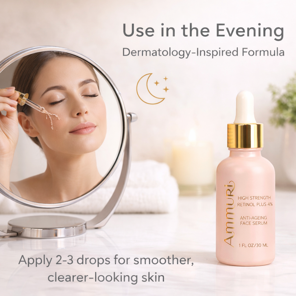 High Strength Retinol 4% Face Serum – 30ml
