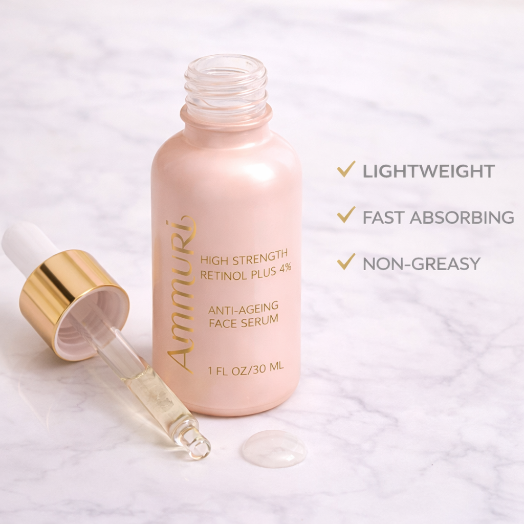 High Strength Retinol 4% Face Serum – 30ml