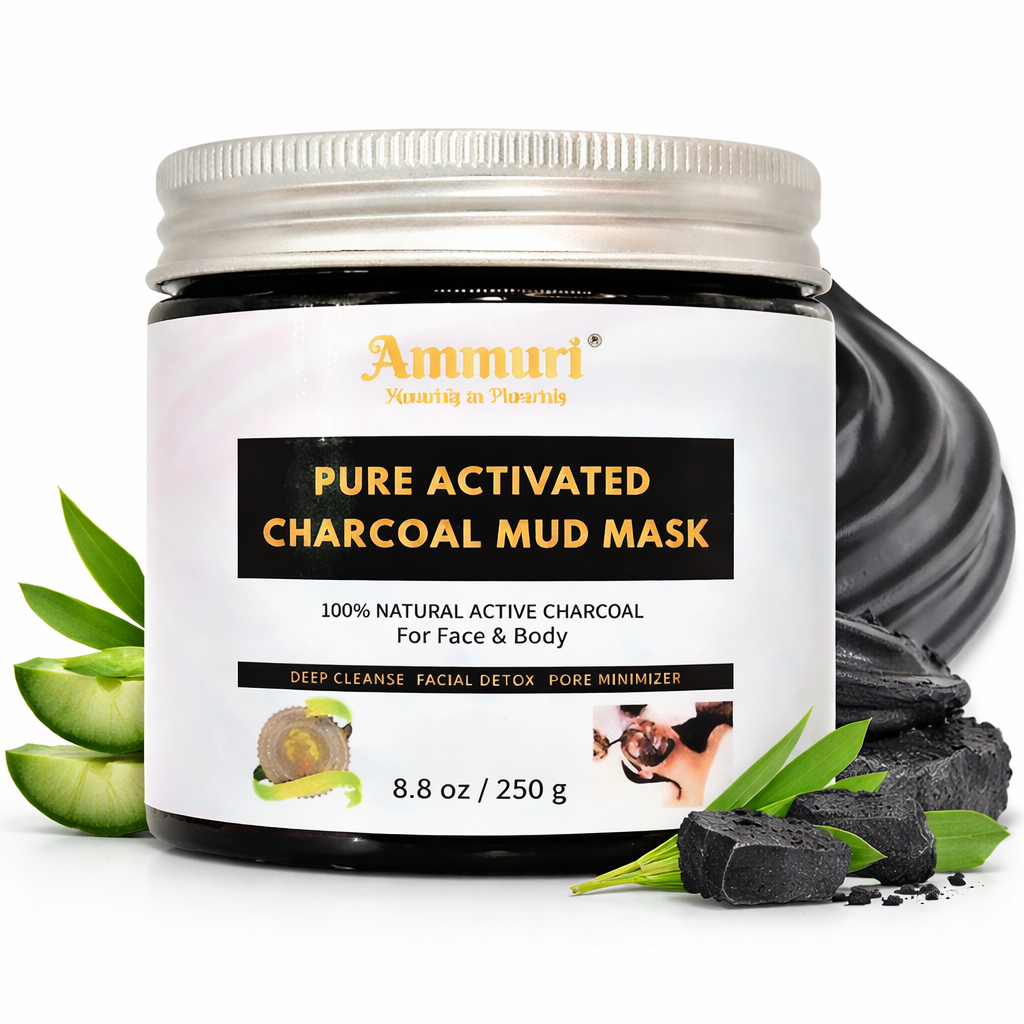 Ammuri Activated Charcoal Mud Mask – product image 2