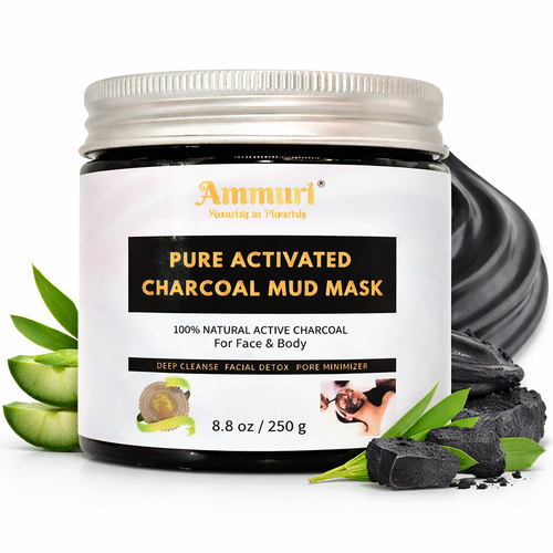 Ammuri Activated Charcoal Mud Mask – product image 2