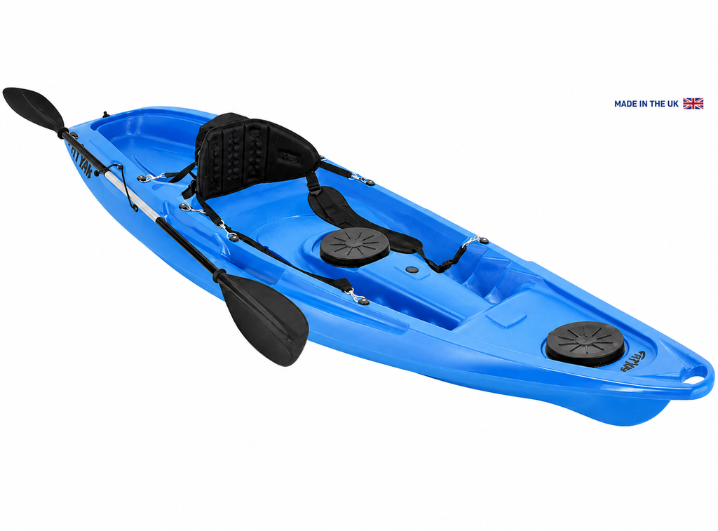 Kaafu Solo Kayak – Blue Complete Package