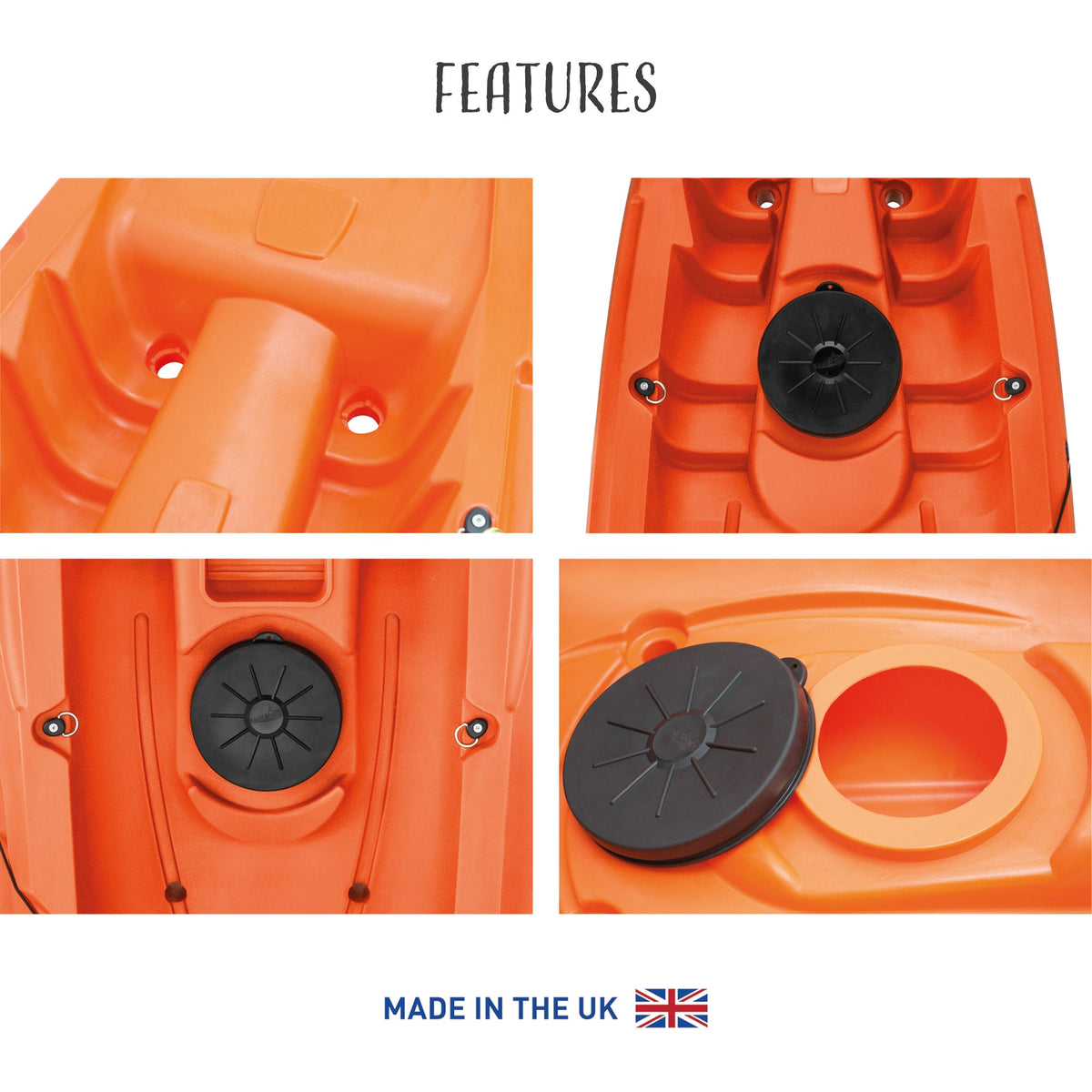 Mahee Tandem Kayak – Orange