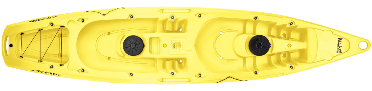Mahee Tandem Kayak – Yellow Complete Package