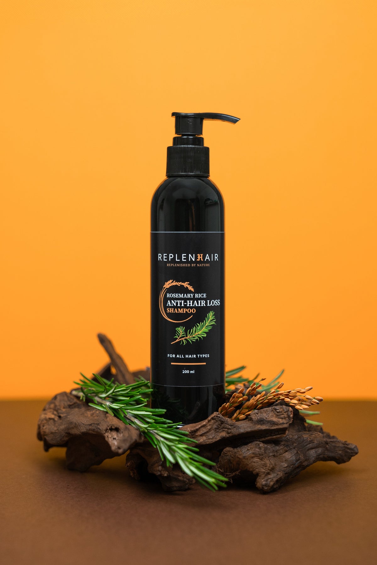 Replenhair Rosemary Rice Shampoo