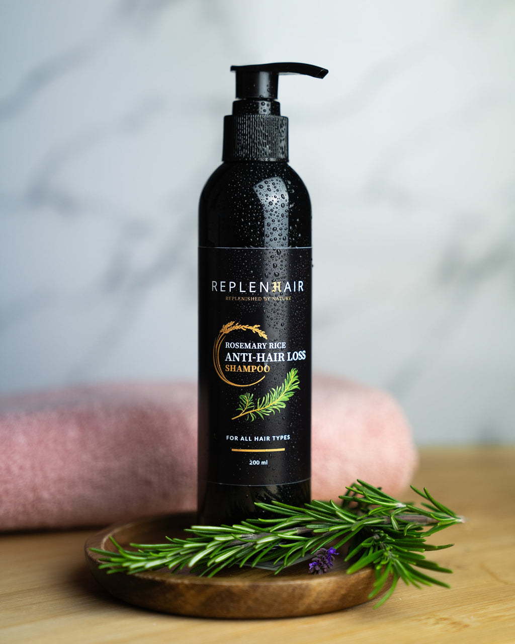 Replenhair Rosemary Rice Shampoo
