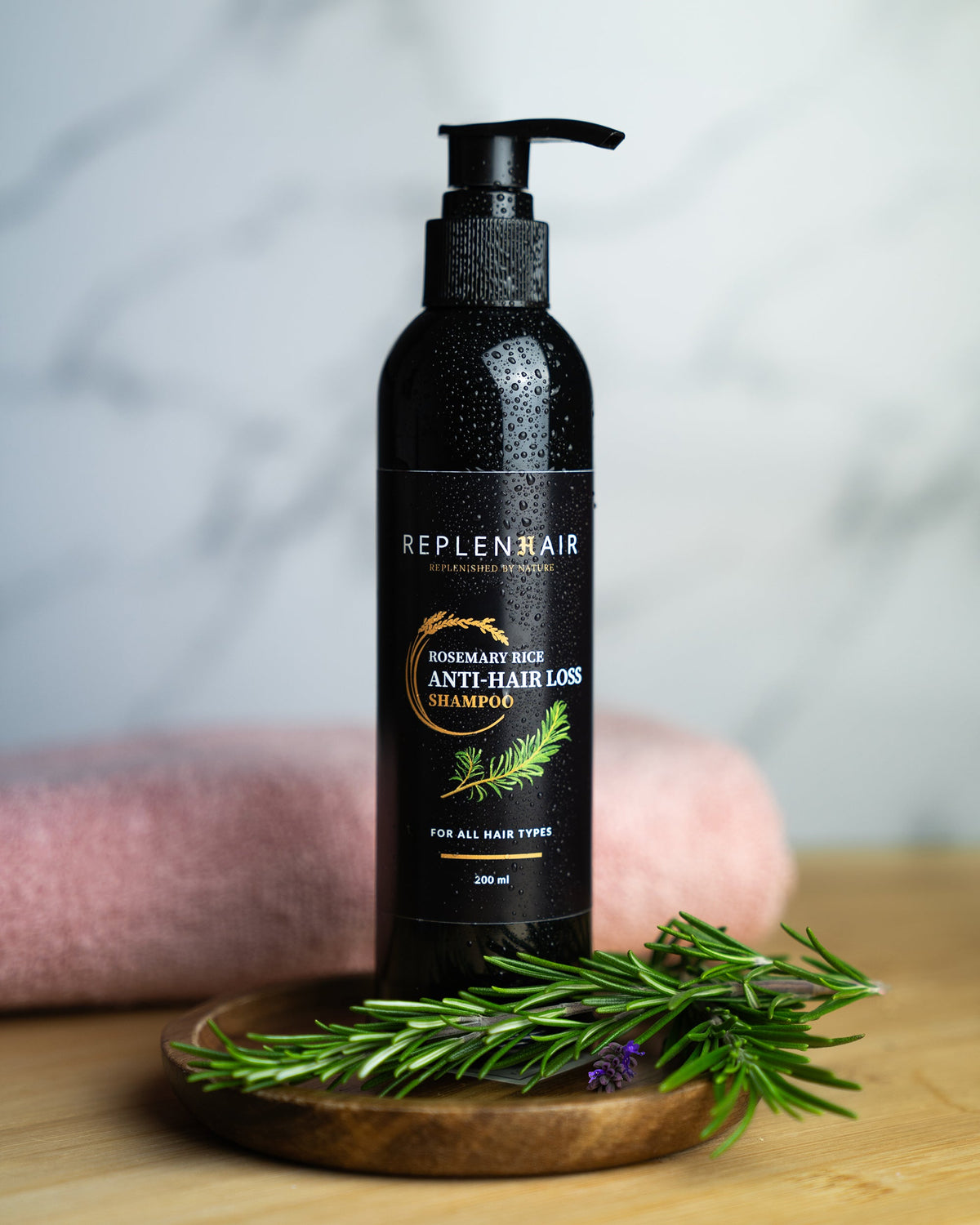 Replenhair Rosemary Rice Shampoo