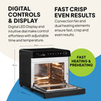 Fridja f77 Super Oven Pro – 30L Digital Air Fryer Oven