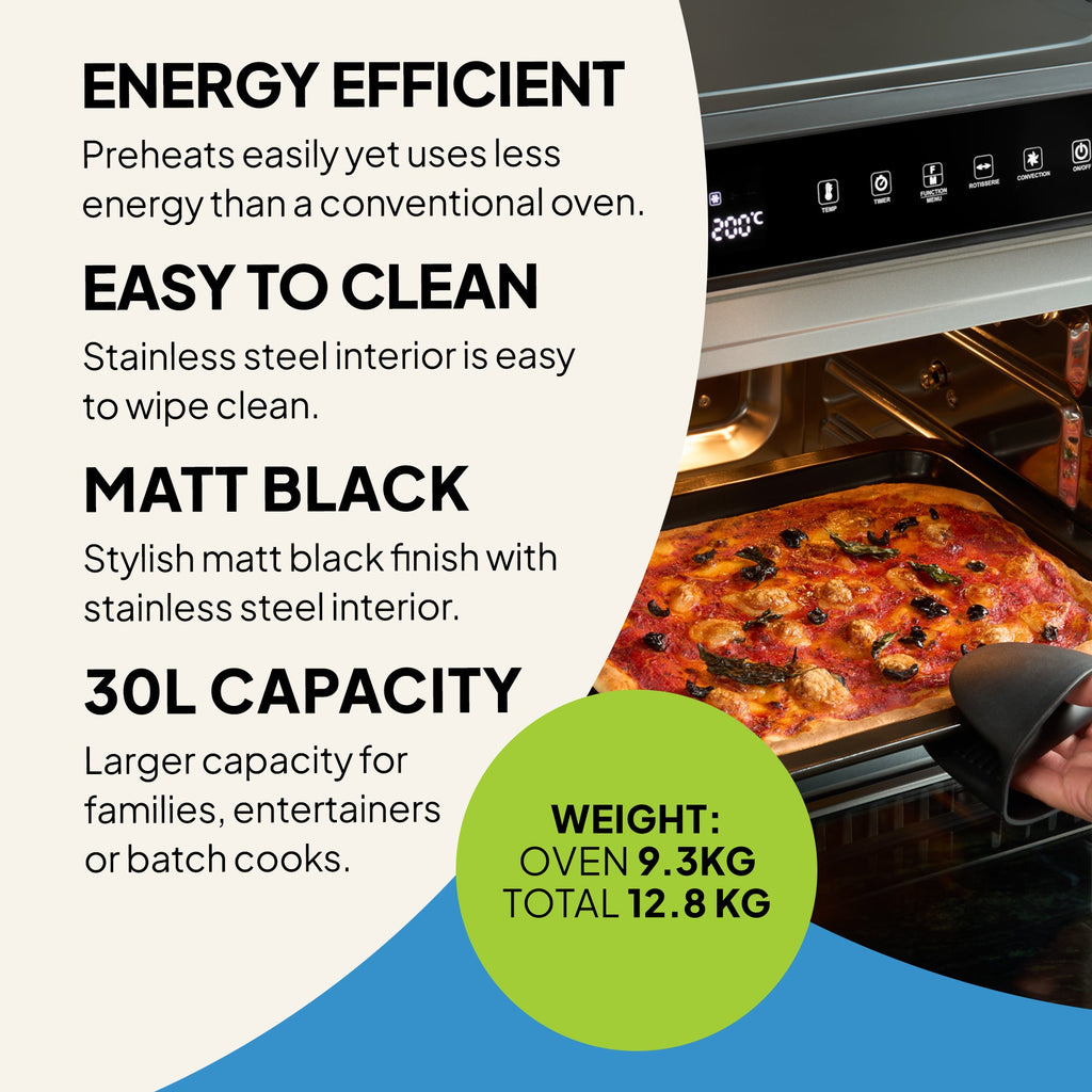 Fridja f77 Super Oven Pro – 30L Digital Air Fryer Oven