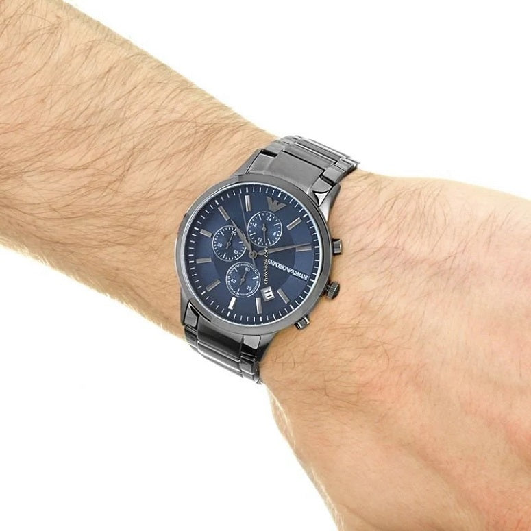 Emporio Armani AR11215 Renato Men's Grey Watch