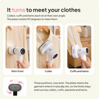 Fridja f20 Handheld Clothes Steamer Pro with Suction