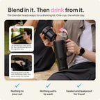 Fridja f600 Stainless Steel Portable Blender