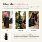 Fridja f600 Stainless Steel Portable Blender