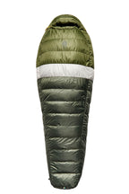Sierra Designs Get Down 20°F (-7°C) 550-Fill DriDown Sleeping Bag - Regular - Green/White