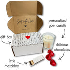 Personalised New Home Candle Gift Set