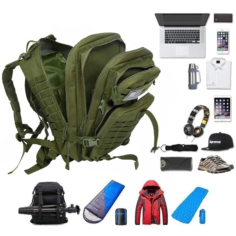 Thuram 30L / 50L Tactical Backpack for Hiking, Camping & Fishing
