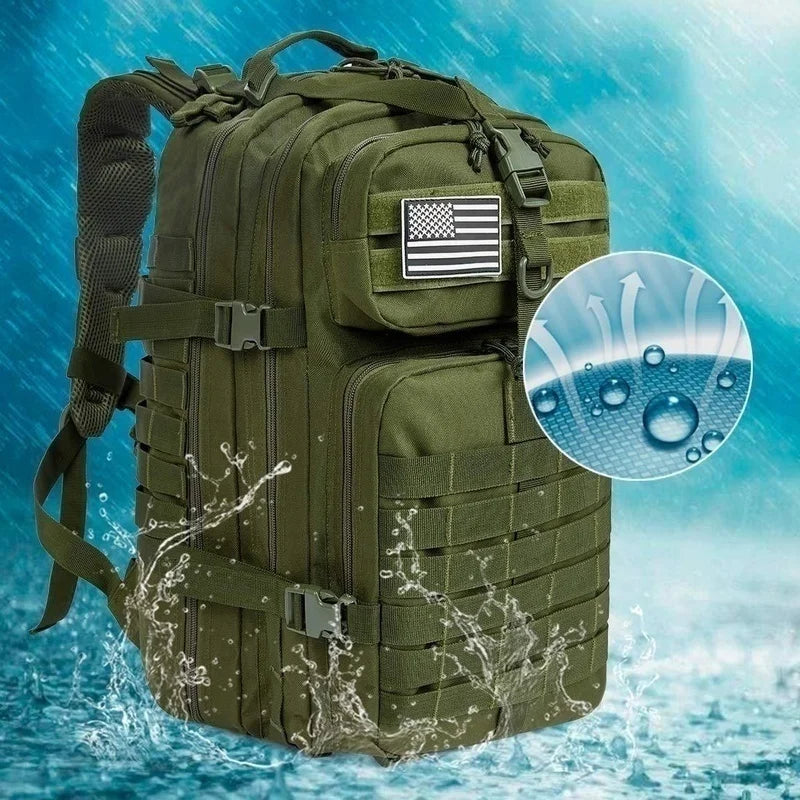 Thuram 30L / 50L Tactical Backpack for Hiking, Camping & Fishing