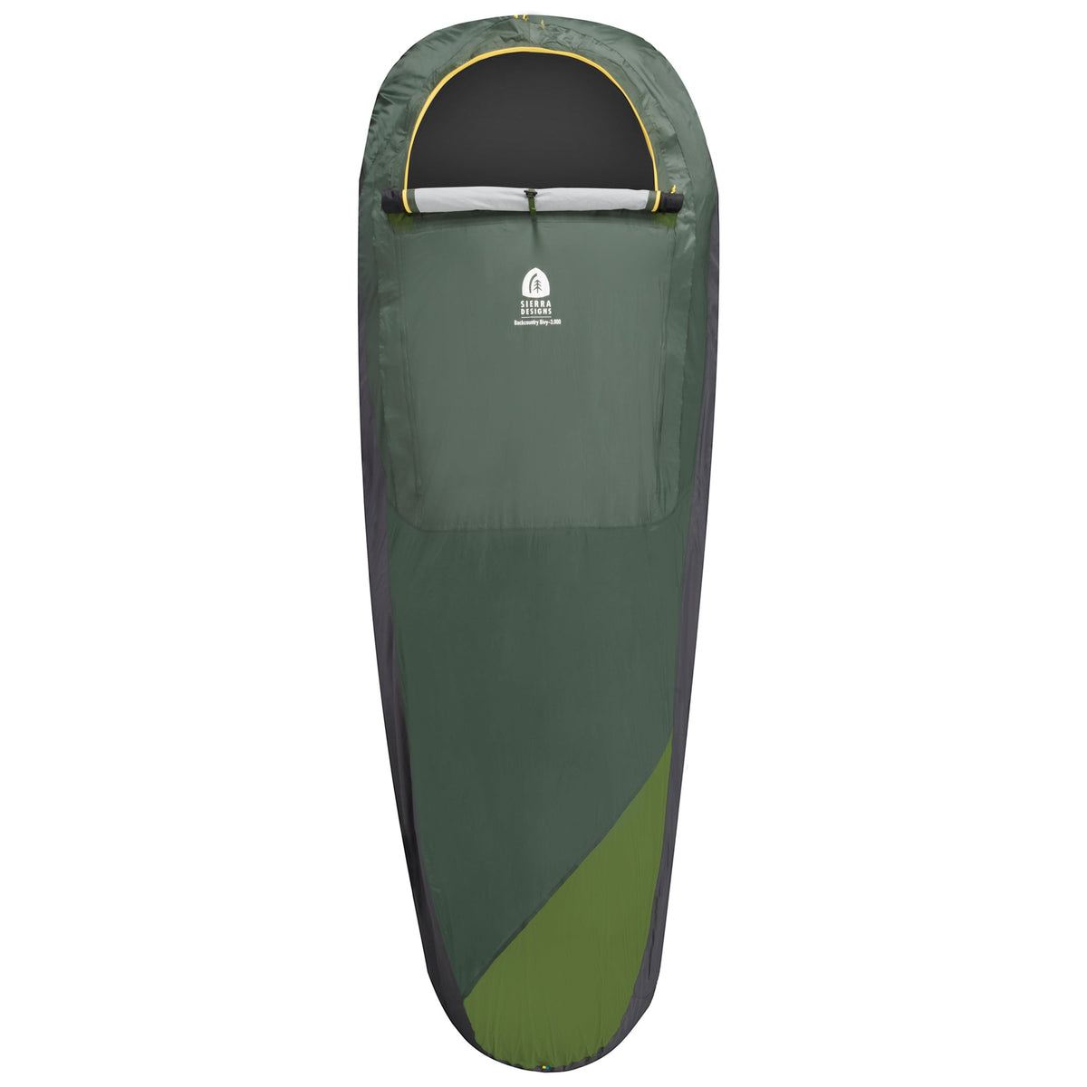 Sierra Designs Backcountry Bivy 3,000 - Long, Green/Dark Green - Min Weight 430gms