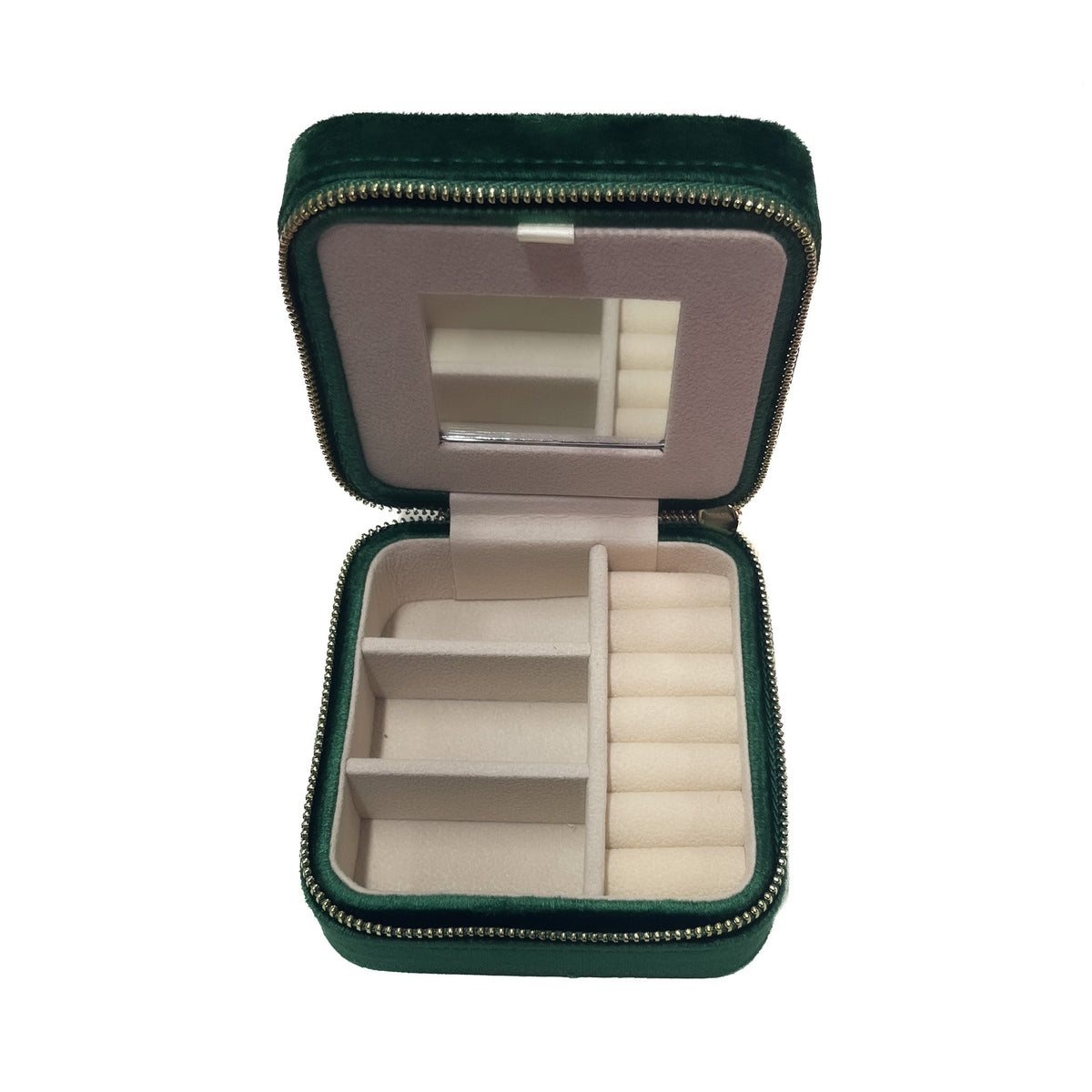 Green Witch Mushroom Travel Jewellery Box