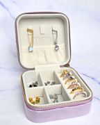 Velvet Jewellery Travel Case
