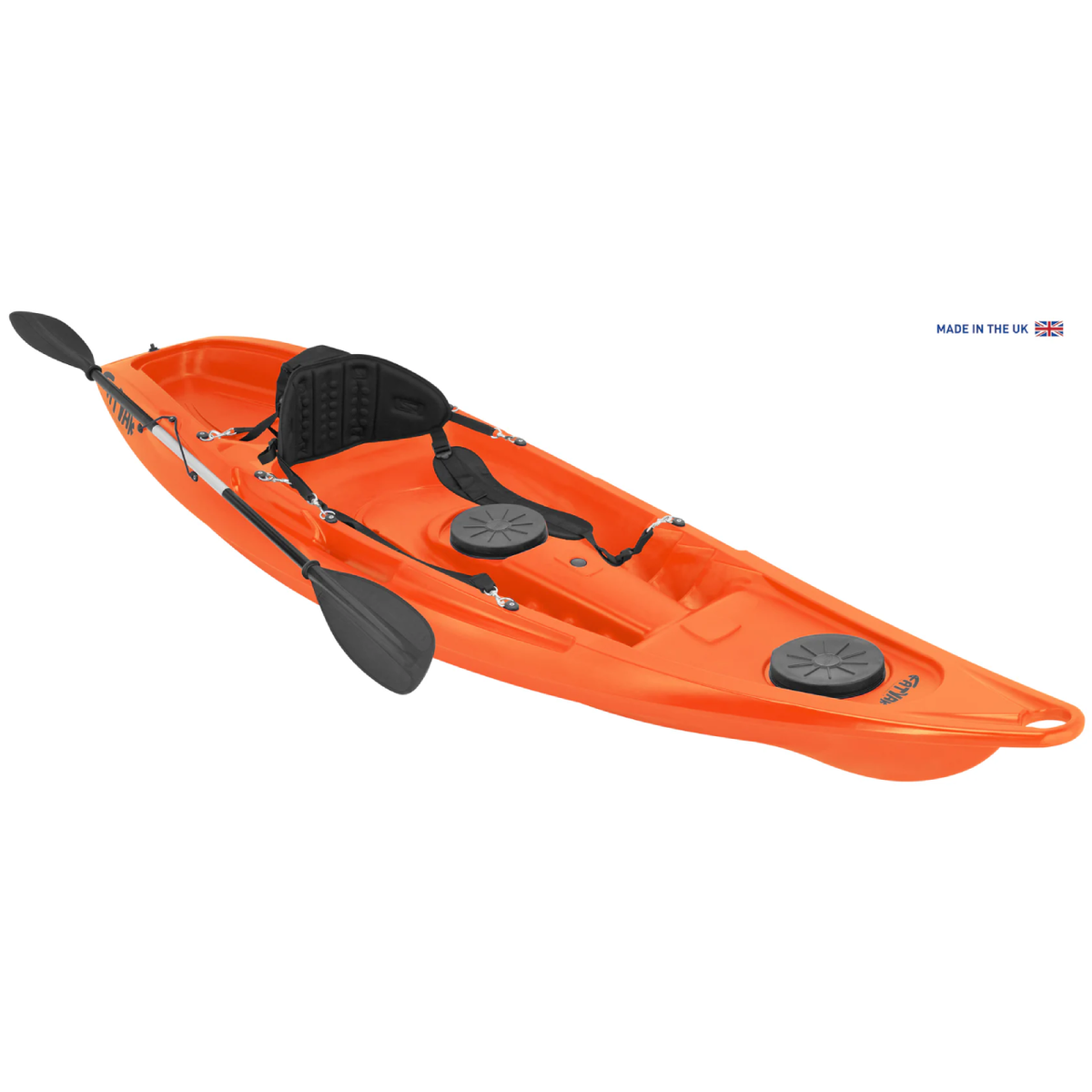 Kaafu Solo Fishing Kayak – Orange Complete Package
