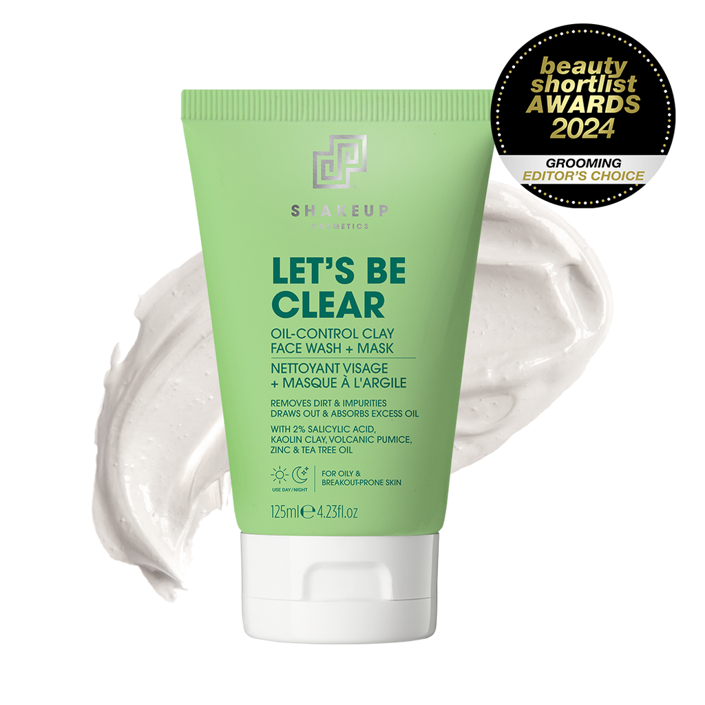 Let's Be Clear – 2-in-1 Face Wash & Clay Mask