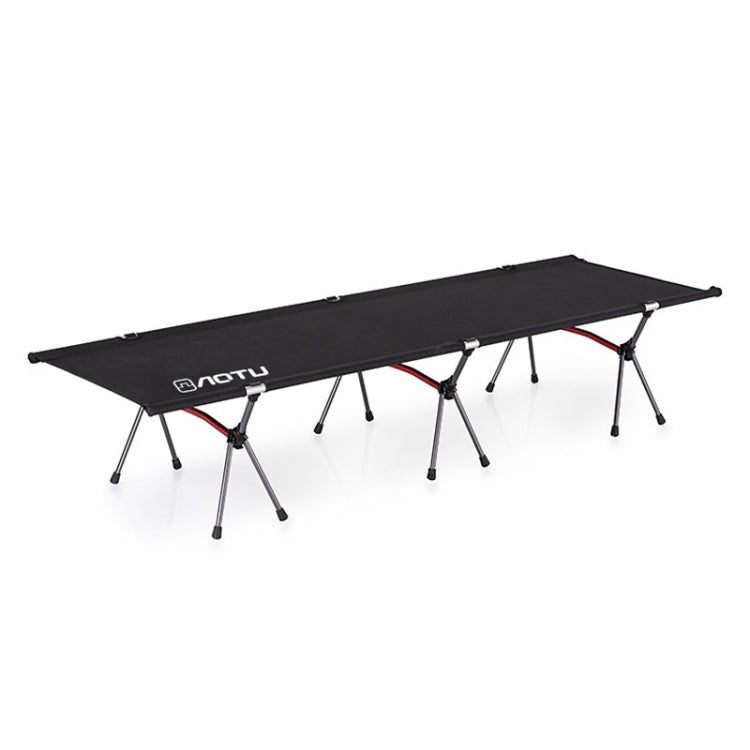AOTU AT6758 Folding Camping Bed – Aluminium Frame, 150kg Capacity