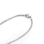 Personalised Men's Silver Dog Tag Necklace