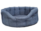 Country Dog Premium Orkney Tweed Oval Dog Bed