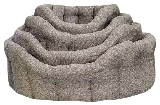 Country Dog Premium Orkney Tweed Oval Dog Bed