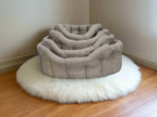 Country Dog Premium Orkney Tweed Oval Dog Bed