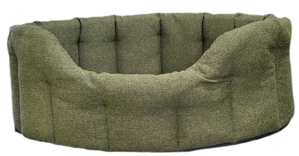 Country Dog Premium Orkney Tweed Oval Dog Bed