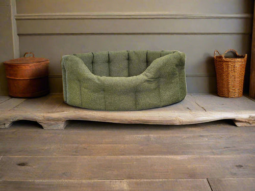 Country Dog Premium Orkney Tweed Oval Dog Bed