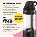Fridja f500 Portable Blender – Smoothies & Protein Shakes
