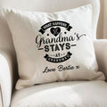Personalised Grandma's House Cushion
