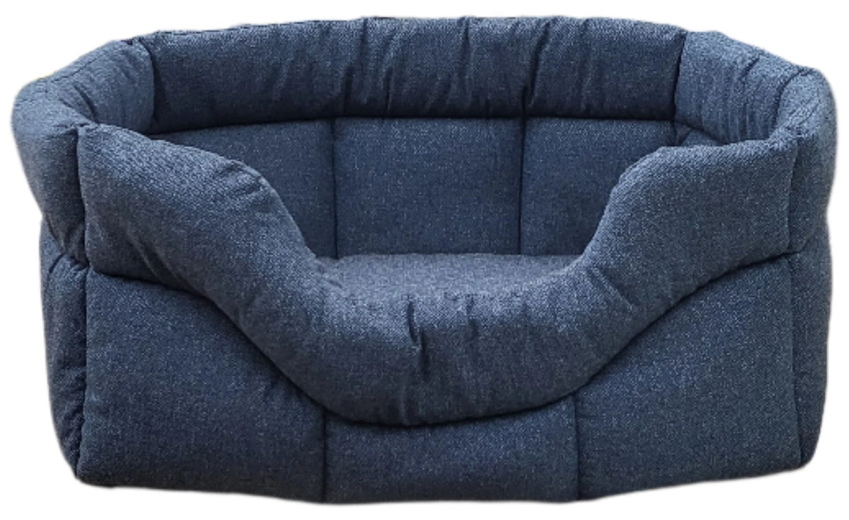 Country Dog Premium Orkney Tweed High-Sided Rectangular Dog Bed